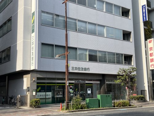 銀行　三井住友銀行茨木西支店（銀行）まで608m