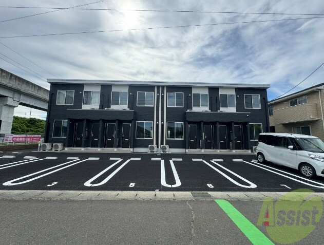 建物外観　宮城県名取市増田１丁目「サン　ハピネス」