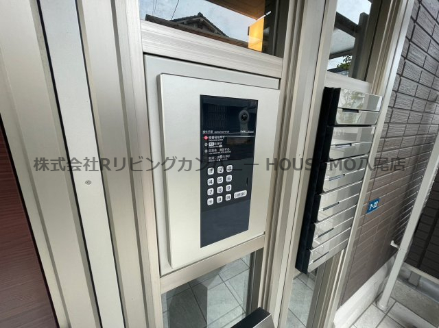 セキュリティ　モニター付きオートロックです