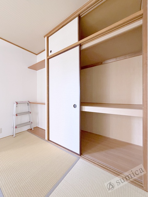 収納　室内をスッキリと見せることができる。充実収納です♪♪