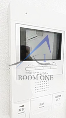 セキュリティ　モニター付きインターホンです。