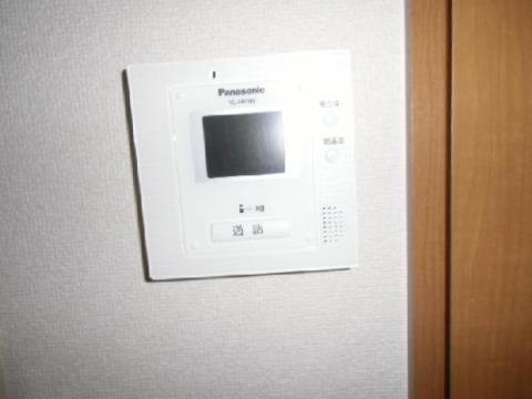 セキュリティ　カメラ付インターホン（イメージ）