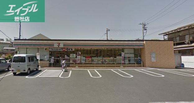 コンビニ　セブンイレブン倉敷児島山際店（コンビニ）まで150m