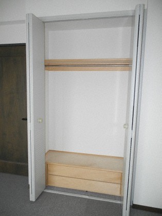 収納　大型の収納がついています。