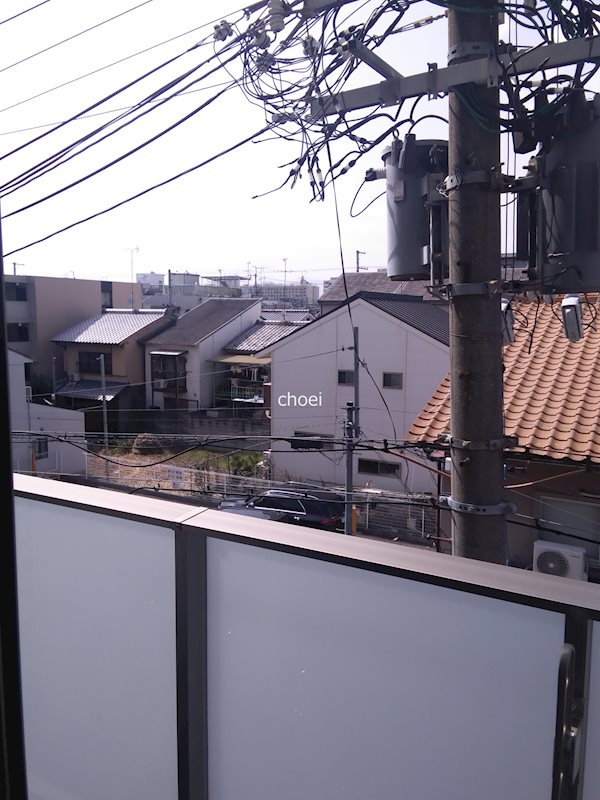 バルコニー　※別部屋の写真です