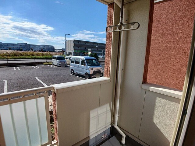 バルコニー　バルコニー付きです