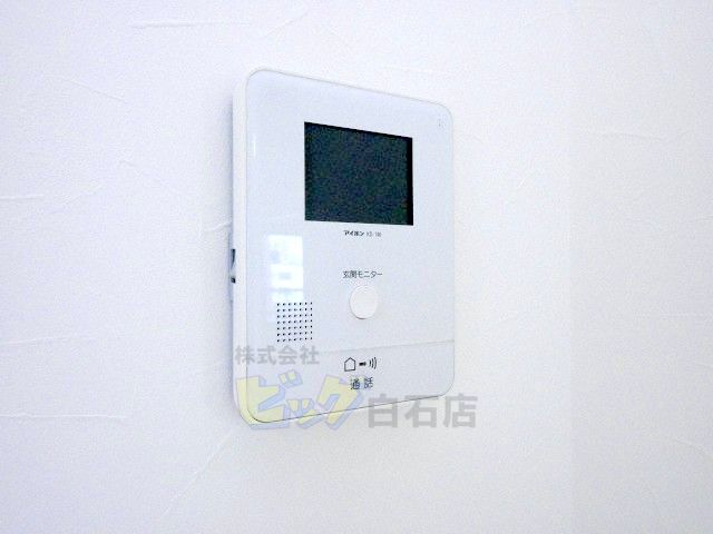 セキュリティ　モニター付きインターホン完備しています♪