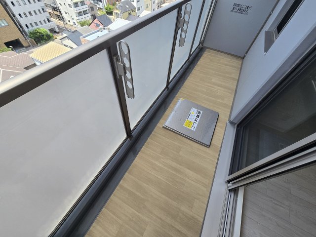 バルコニー　バルコニーがあります
