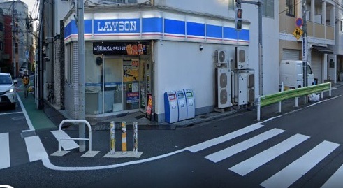 コンビニ　ローソン白金三光店（コンビニ）まで190m