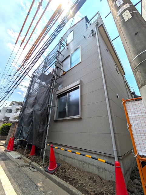 建物外観　建築中です