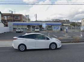 コンビニ　ローソン 尾張旭印場駅前店（コンビニ）まで515m
