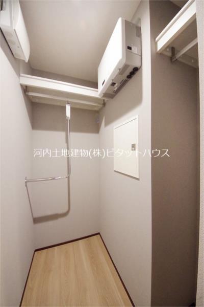 収納　ウォークインクローゼット