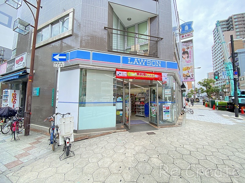 コンビニ　ローソン日本橋4丁目店（コンビニ）まで166m