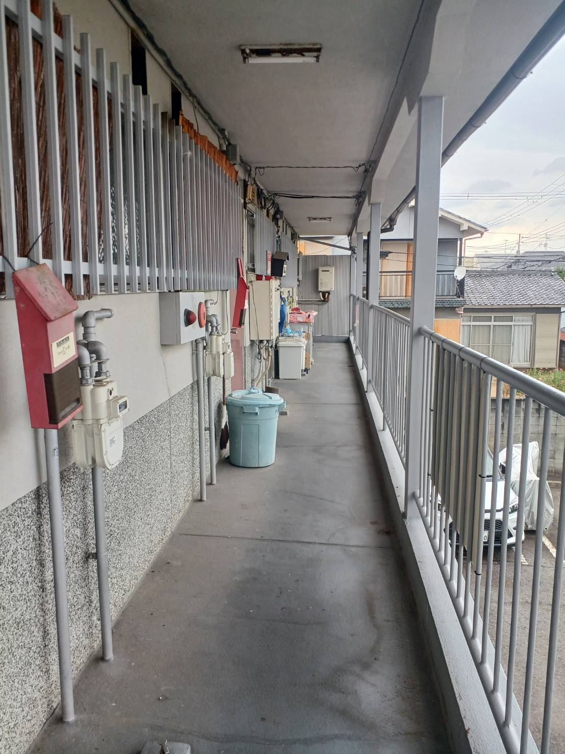 近鉄大阪線 河内山本駅 徒歩9分 2階建 築50年の外観写真