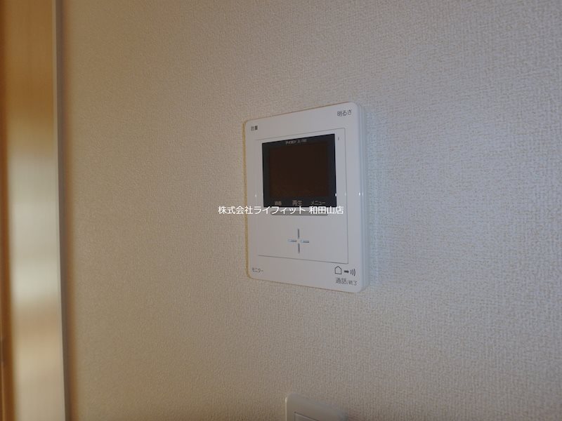 セキュリティ　モニター付きドアホン