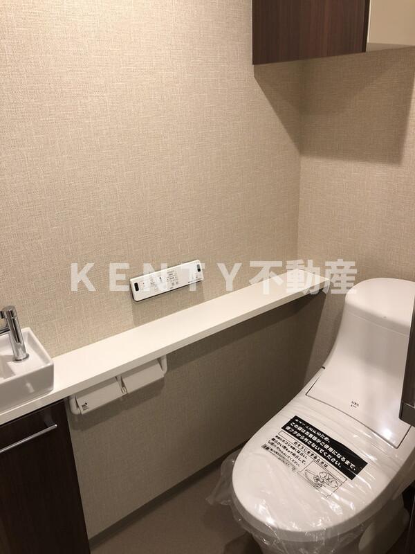 トイレ　ゆったりとした空間のトイレです