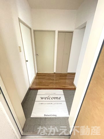 玄関　明るい玄関です