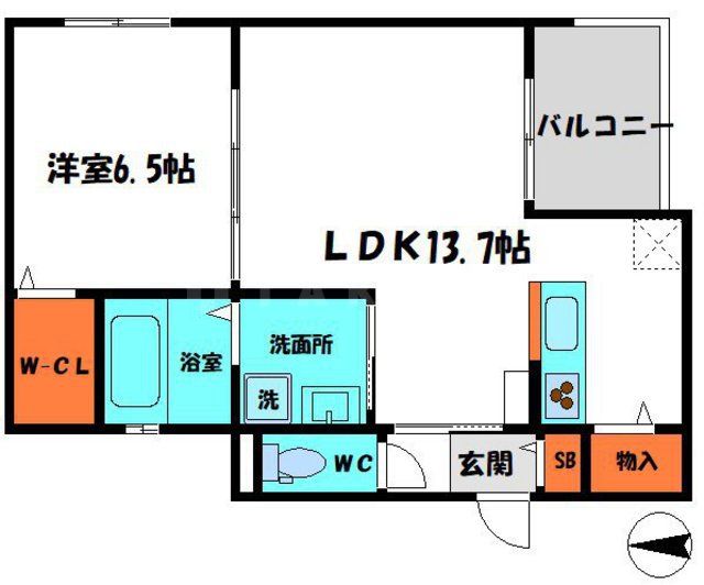 クレシアの間取り写真