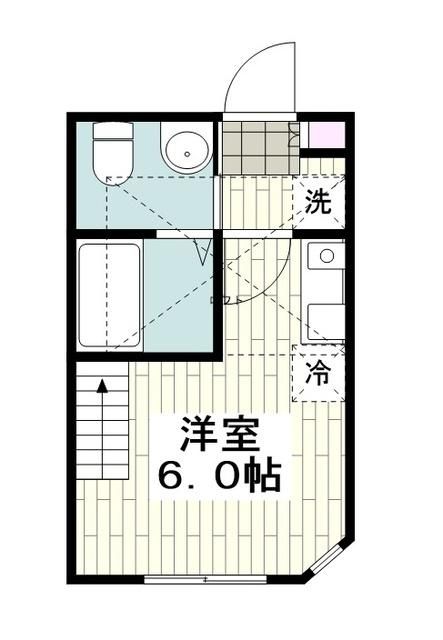 京急本線 杉田駅 徒歩10分 2階建 築9年の間取り写真