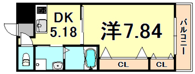 AILE南塚口の間取り写真