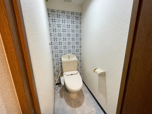 トイレ　清潔感のあるトイレです。