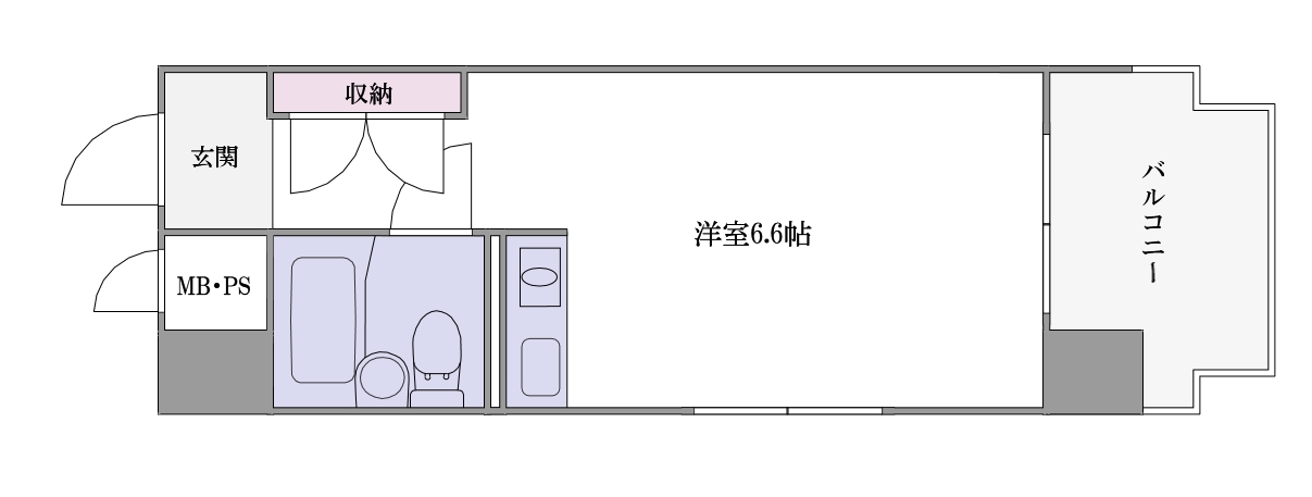 朝日プラザ緑橋IVの間取り写真