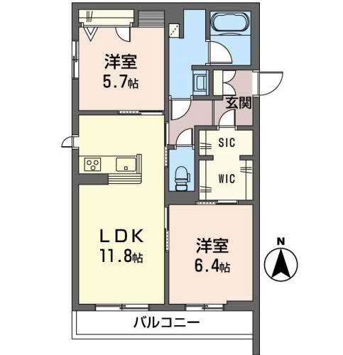 ROUTE1の間取り写真