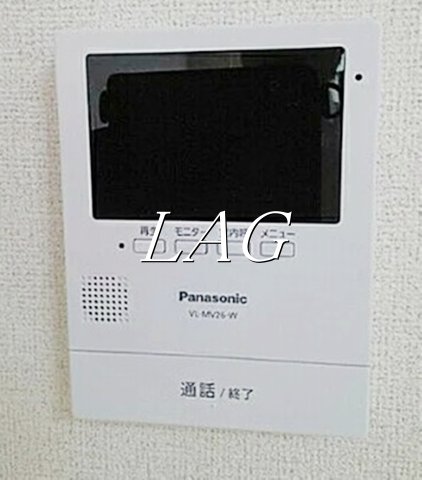 セキュリティ　モニター付インターホンです。