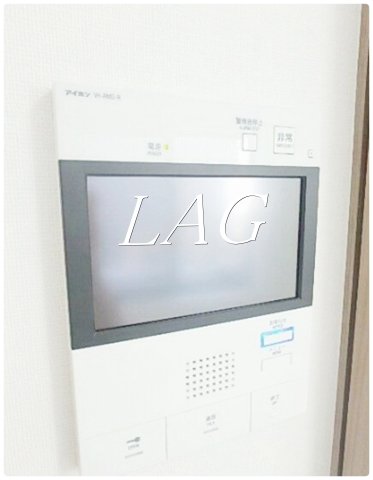 セキュリティ　モニター付きインターホンです。