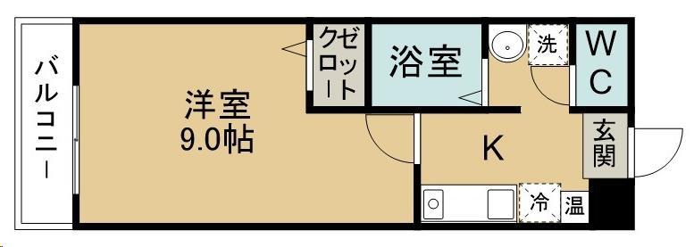 全健ハイム小松島の間取り写真
