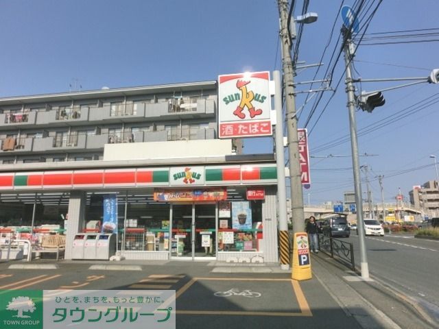 コンビニ　サンクス川崎下作延店（コンビニ）まで81m