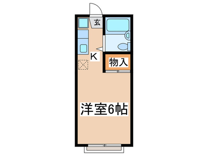 ひまわり荘の間取り写真