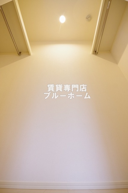 収納　大容量のウォークインクローゼット！