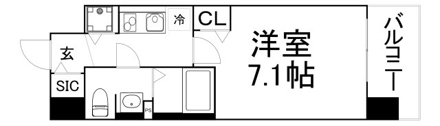 スワンズシティ大阪EASTの間取り写真