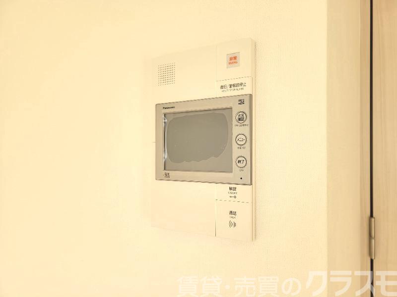 セキュリティ　来訪者が確認できるモニターホン♪