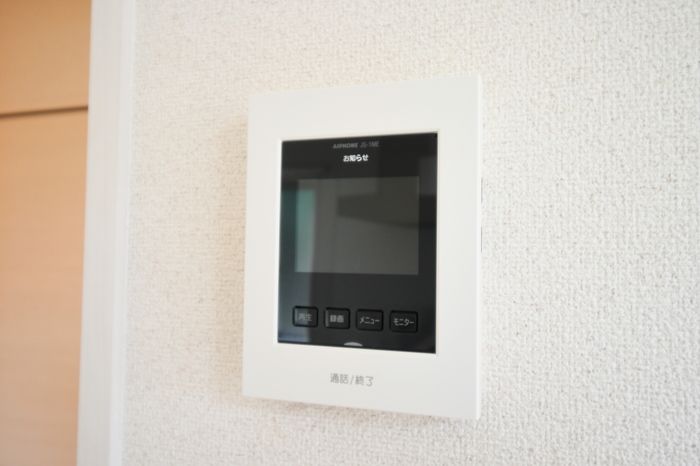 セキュリティ　モニタ付インターホンです。