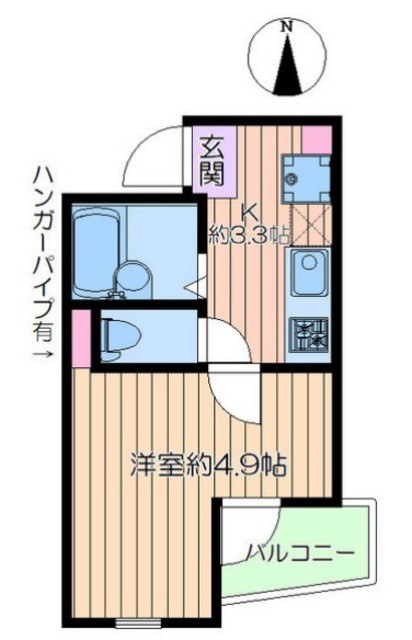 フォレノワールの間取り写真
