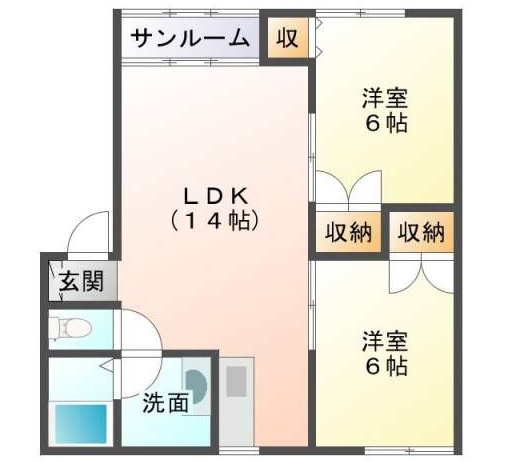 グランドカーサIIの間取り