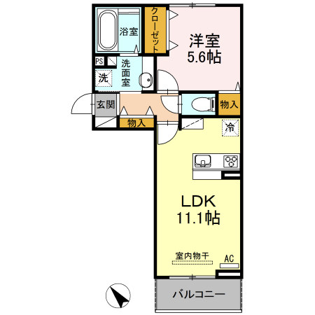 グランコートの間取り