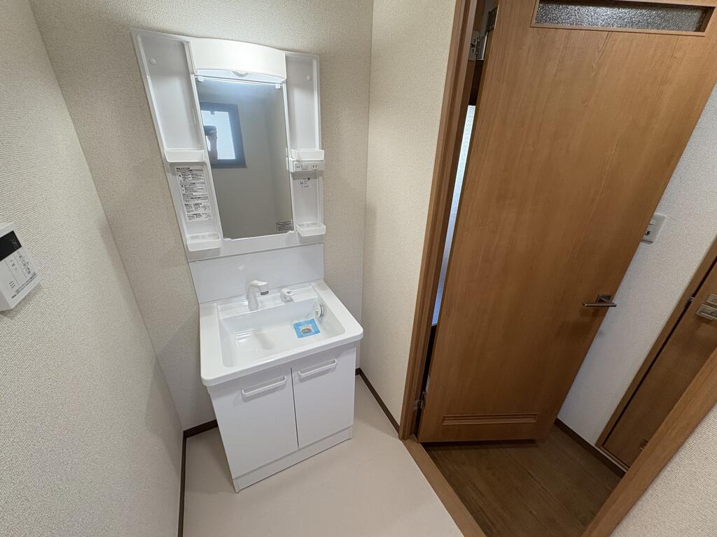 洗面設備　清潔感のある脱衣所☆