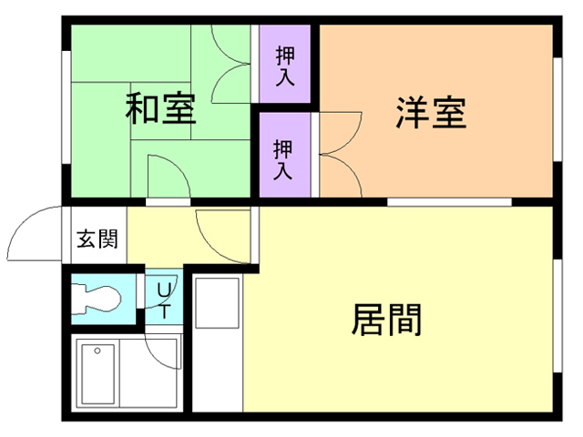 スターライト歩夢の間取り