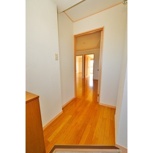 玄関　玄関、ＤＫ間に扉あります