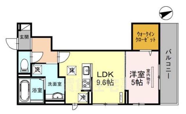 京都市南区久世中久世町４丁目のアパートの間取り