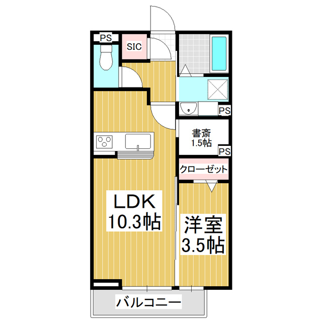 グランスクエア　III番館の間取り