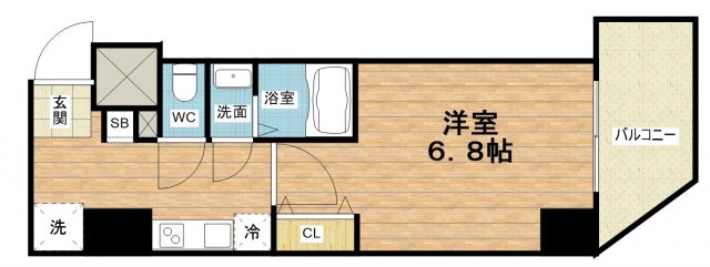 アドバンス難波南ノエルの間取り