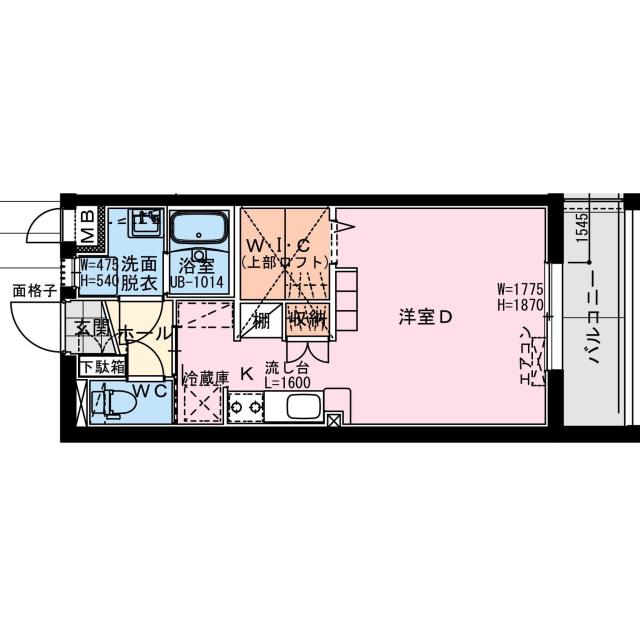 クロスワイズ中西町の間取り