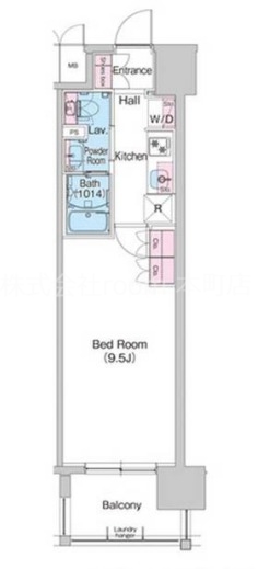 コンフォリア阿波座の間取り