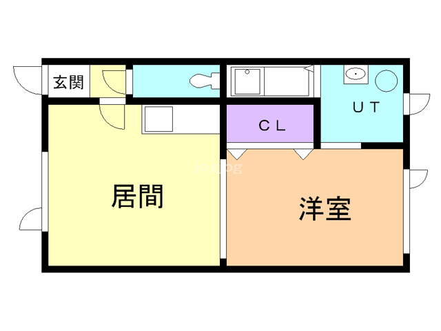 コーポあにえすの間取り