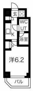 【横浜市港北区大曽根のマンションの間取り】