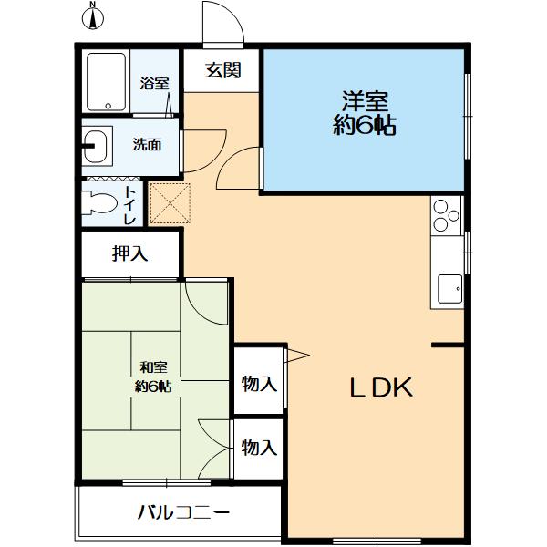 グレース仁川の間取り